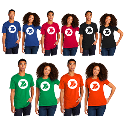 Next Level Color Cotton T-Shirt (Mens & Ladies)
